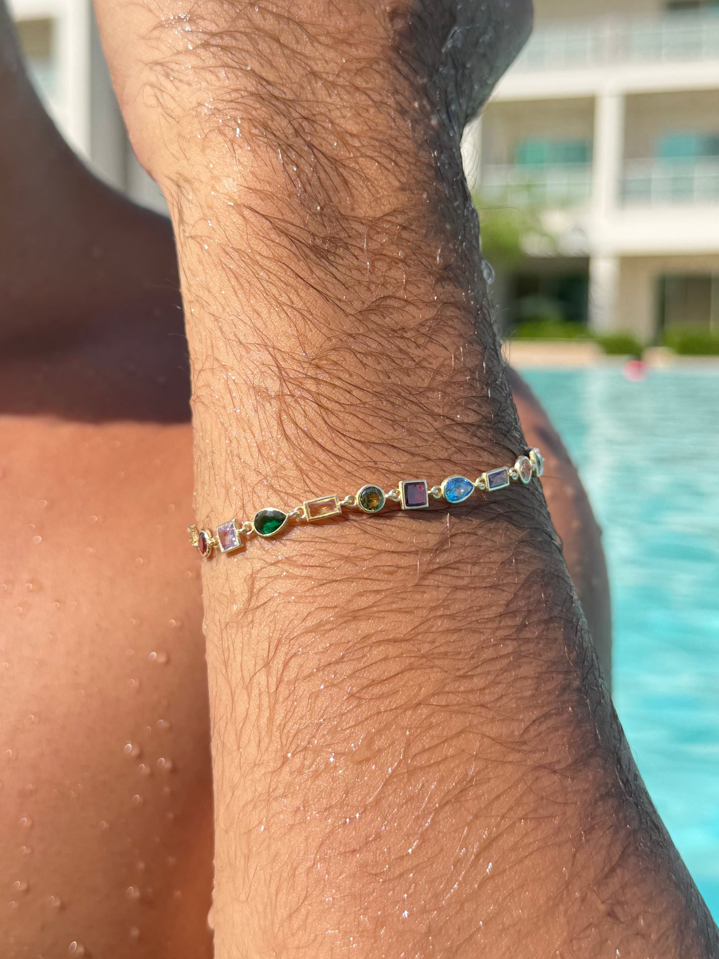 Iconic ZOVA Bracelet in Sterling Silver925- Gold Plated