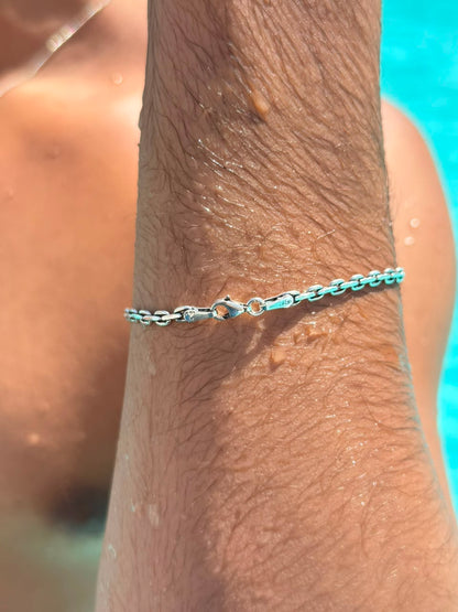 Chainforge Bracelet Sterling Silver 925s
