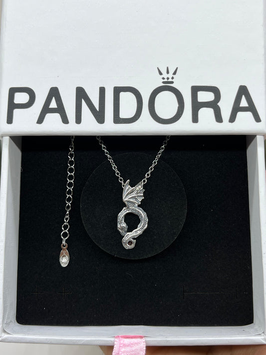 Pandora Game of Thrones Dragon Pendant Necklace