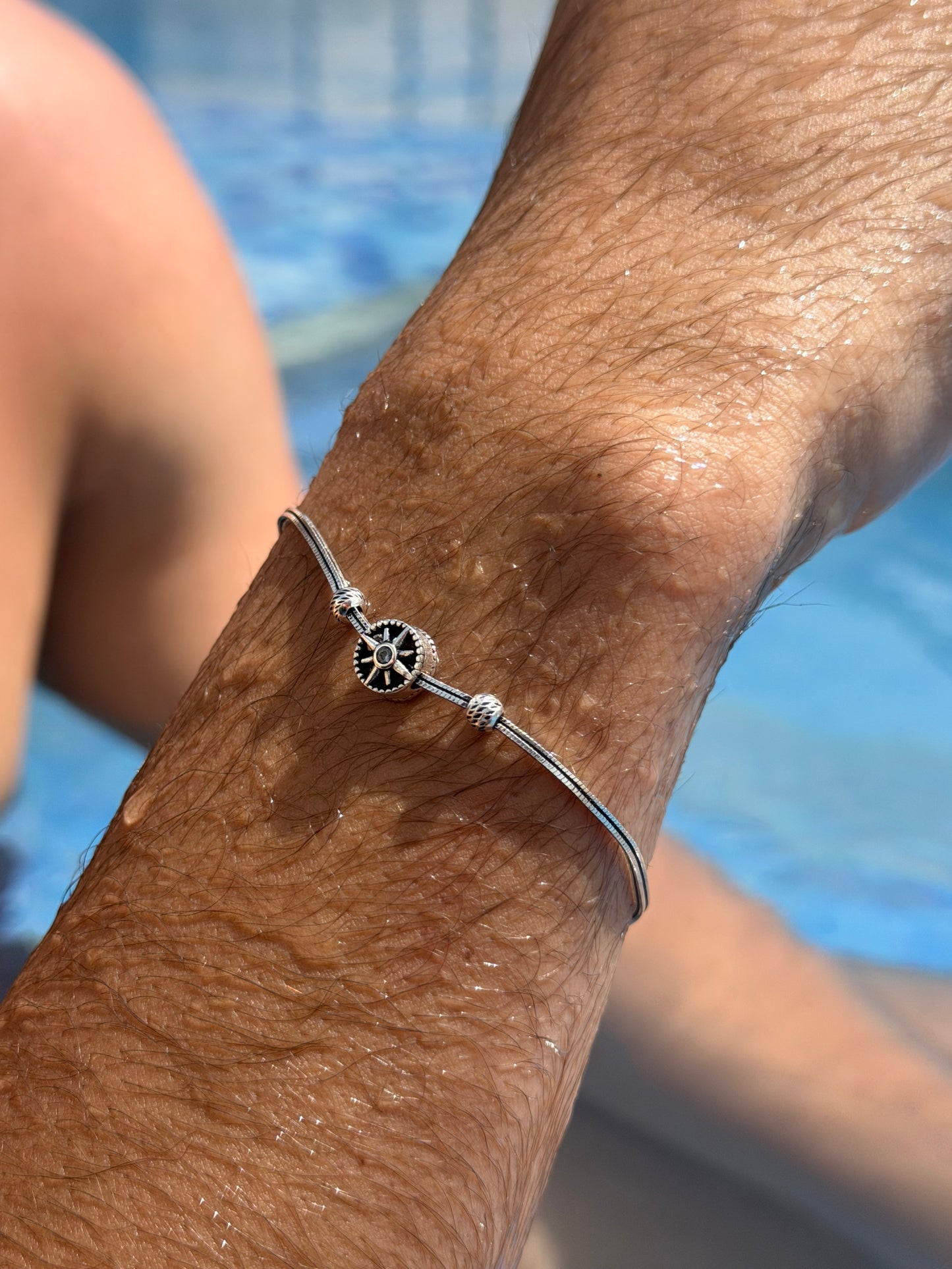 Northstar Slider Bracelet Sterling Silver 925s