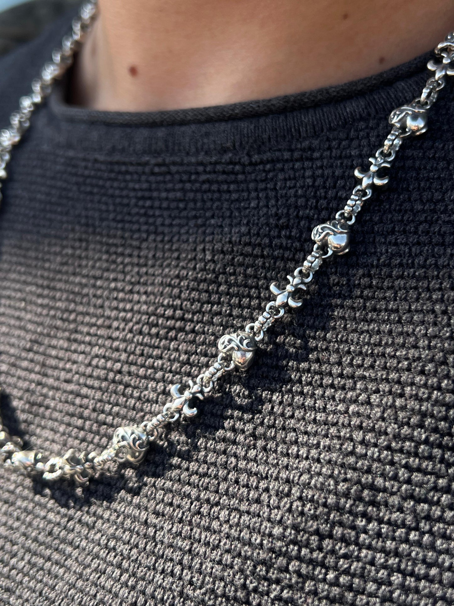 Bowman Pegasus Chain For Men Sterling Silver 925- (58.5cm)