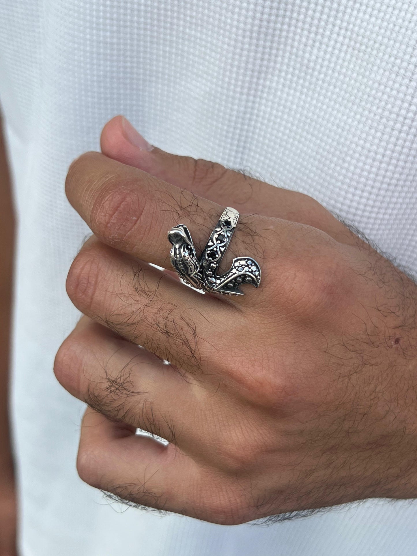 Dragon Ring -Sterling Silver 925s