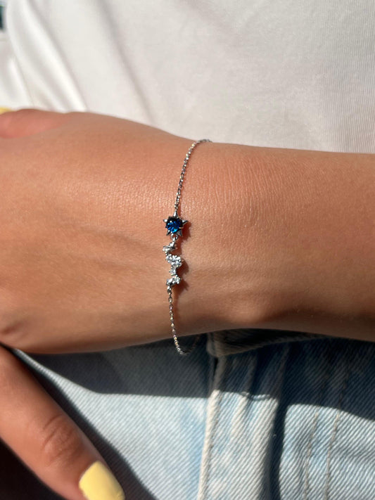 Galaxy Dainty Bracelet -in Sterling Silver -925