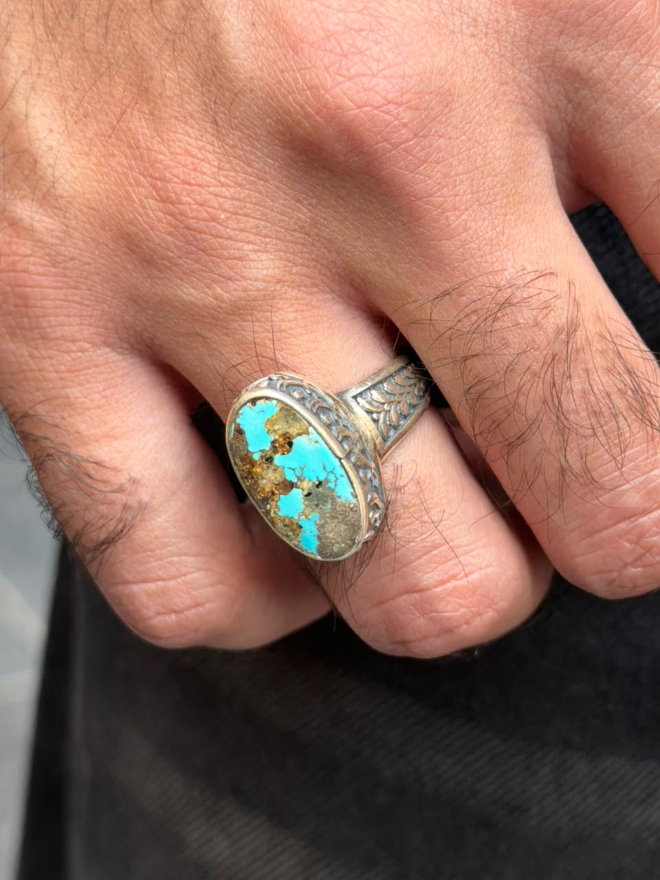 Fayrouz Ring -Sterling Silver 925s