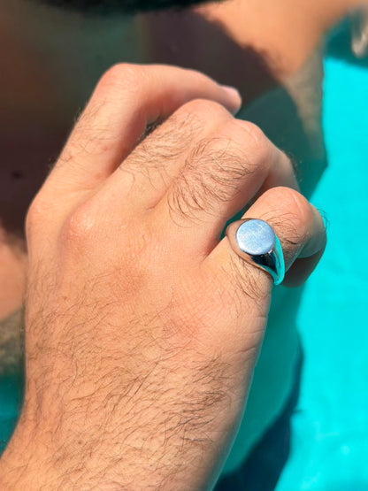 Monolith Ring in Sterling Silver 925s