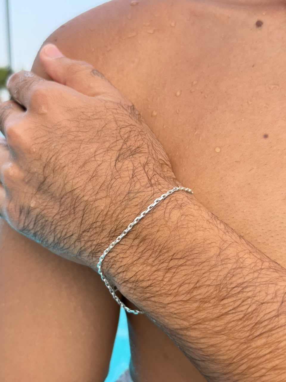 Link chain Bracelet Sterling Silver 925s
