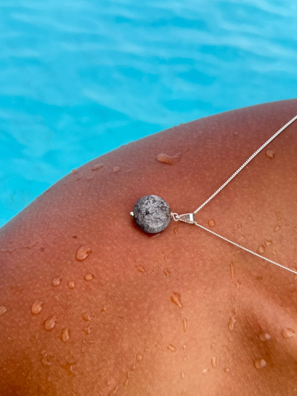Agate Necklace Sterling Silver 925s