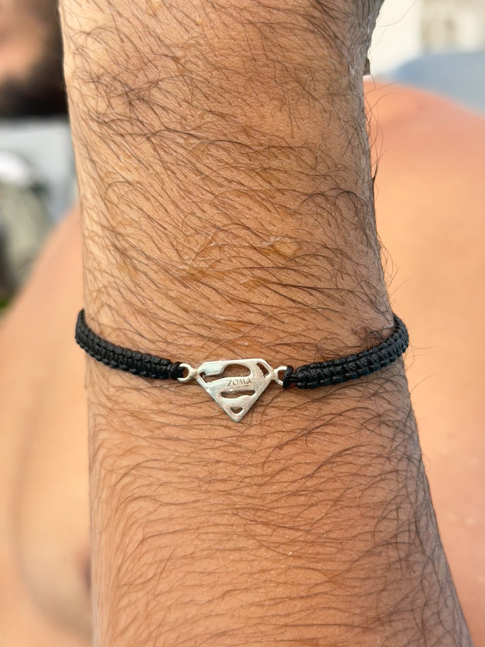 Super man knot Adjustable Macramé Bracelet
