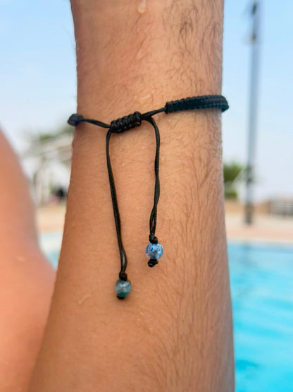 Super man knot Adjustable Macramé Bracelet