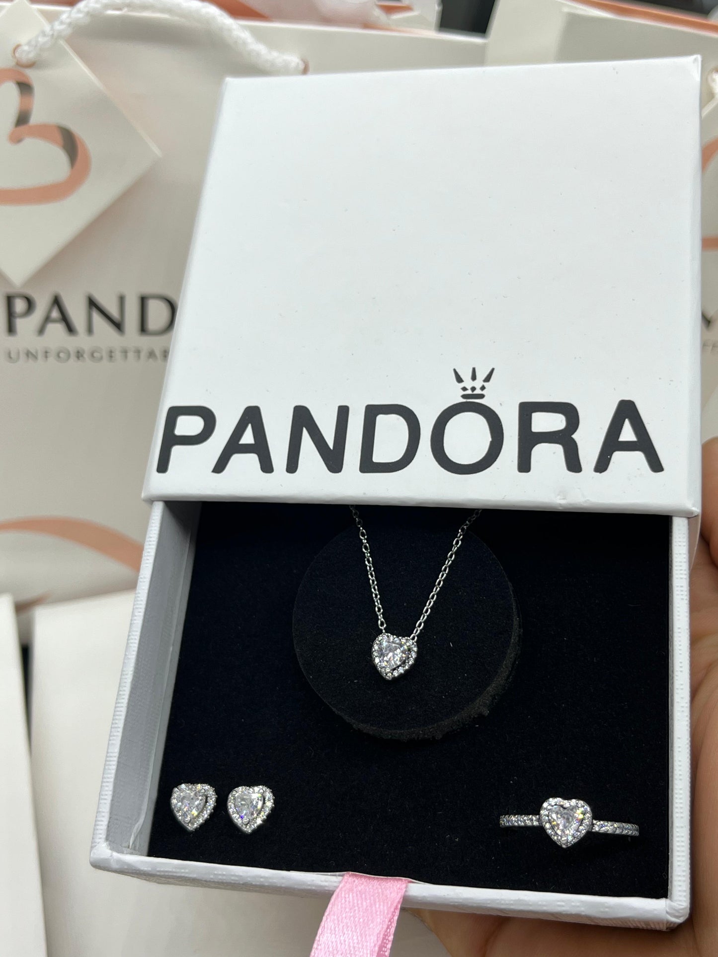 Original Pandora Trio Set -Italian Silver 925