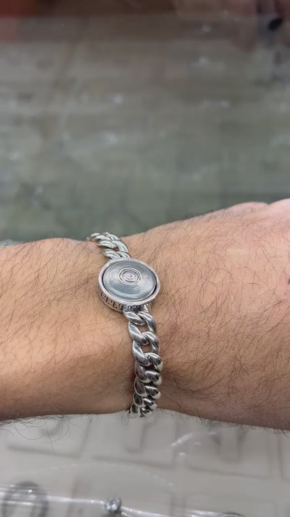 Dragon Edition Rotating Tibetan Exclusive Bracelet S925 Sterling Silver for men